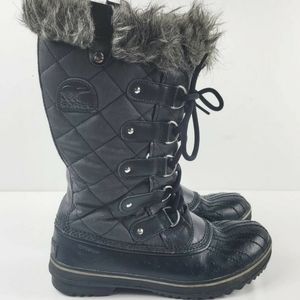 Sorel Tofino Women's Black  Winter Boots - Size 8 NWT
